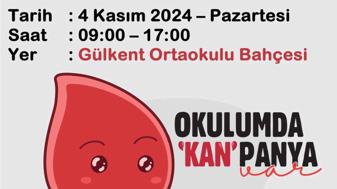 OKULUMUZDA KAN'PANYA BÜTÜN PAYDAŞLARIMIZI BEKLERİZ